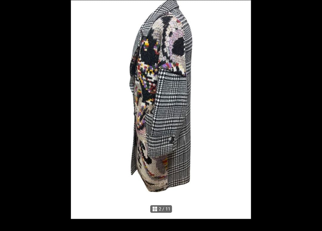 ミッソーニ　ヴァージンウール　ニットチェスターコート　トレンチコート