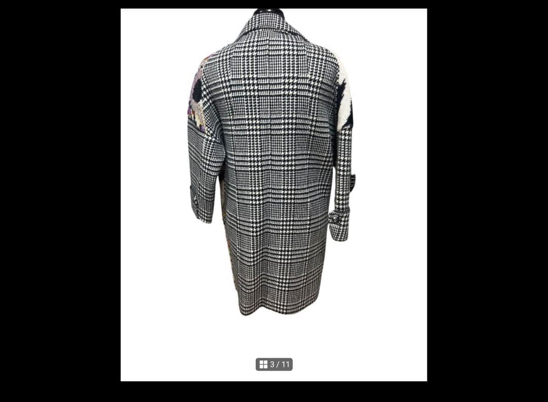 ミッソーニ　ヴァージンウール　ニットチェスターコート　トレンチコート