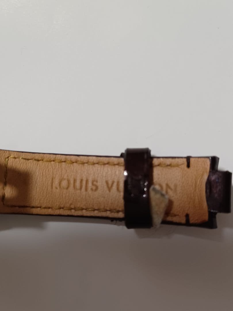 【正規品】LOUIS VUITTON アマラント 時計ベルト(バックル付き)