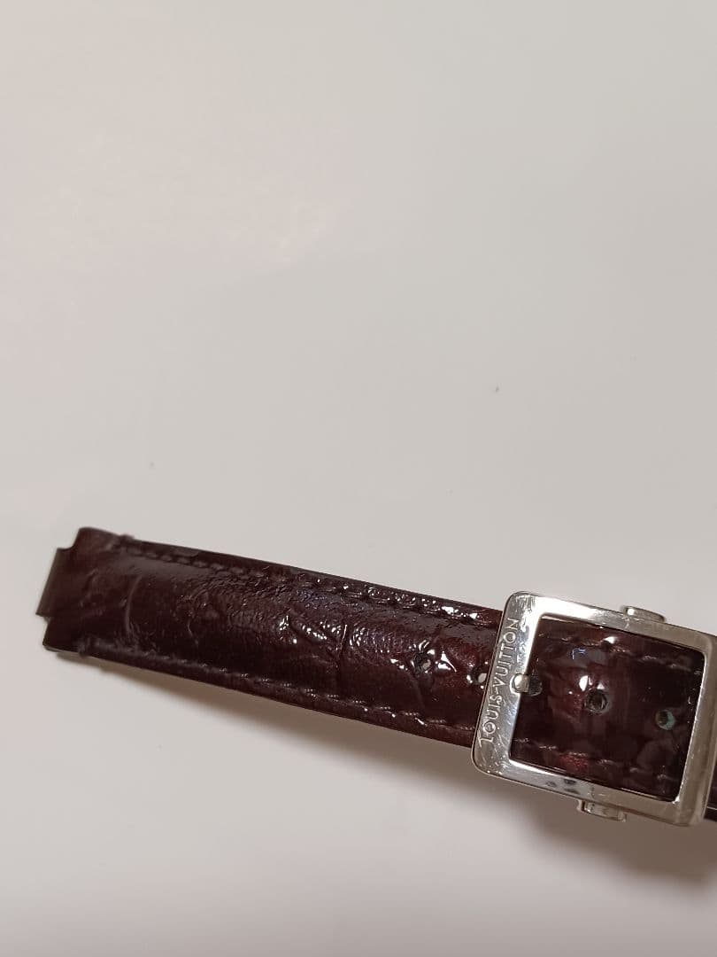 【正規品】LOUIS VUITTON アマラント 時計ベルト(バックル付き)