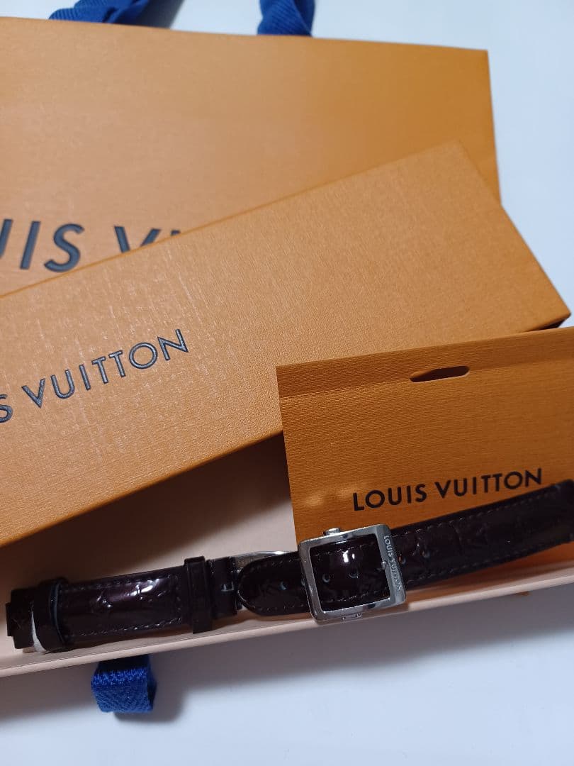 【正規品】LOUIS VUITTON アマラント 時計ベルト(バックル付き)