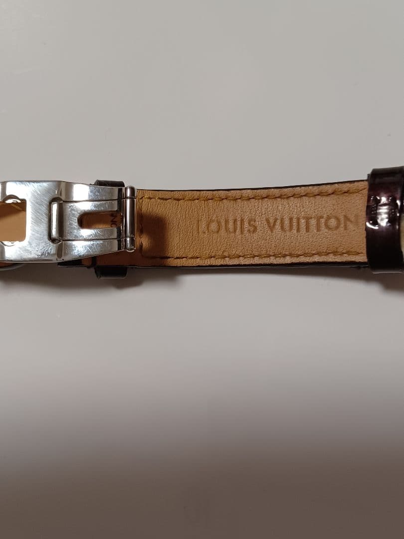 【正規品】LOUIS VUITTON アマラント 時計ベルト(バックル付き)