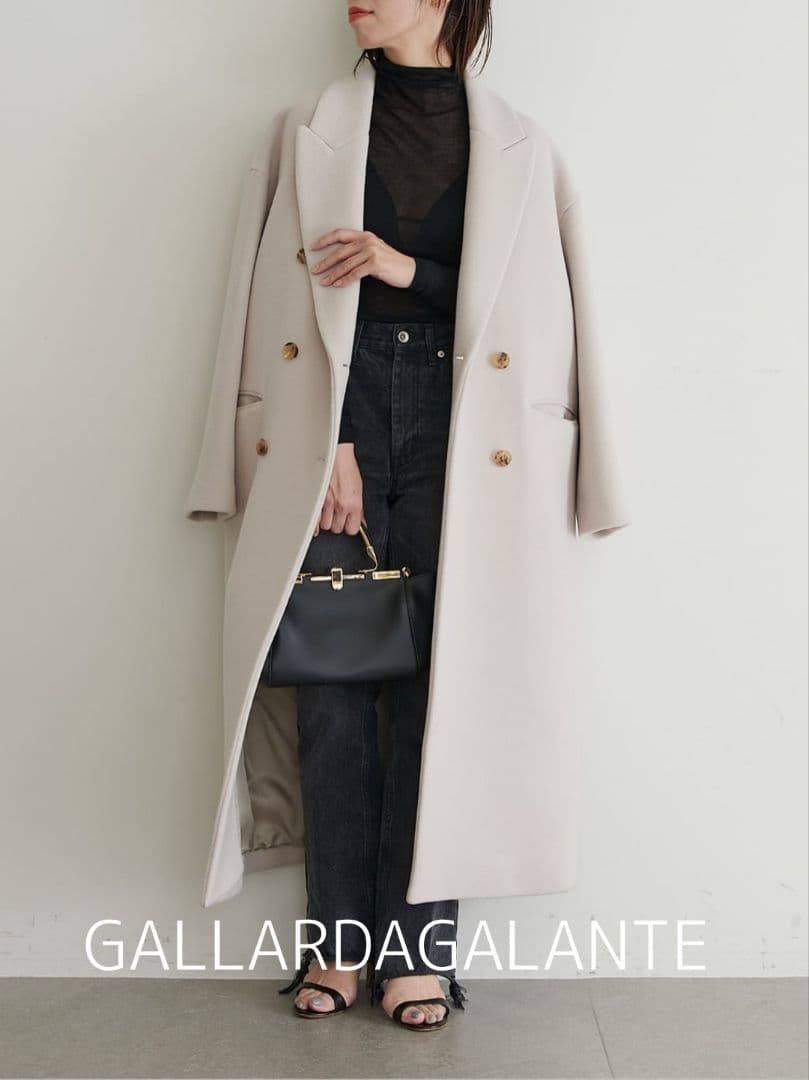 GALLARDAGALANTE 大草直子コラボ クラシックロングチェスターコート