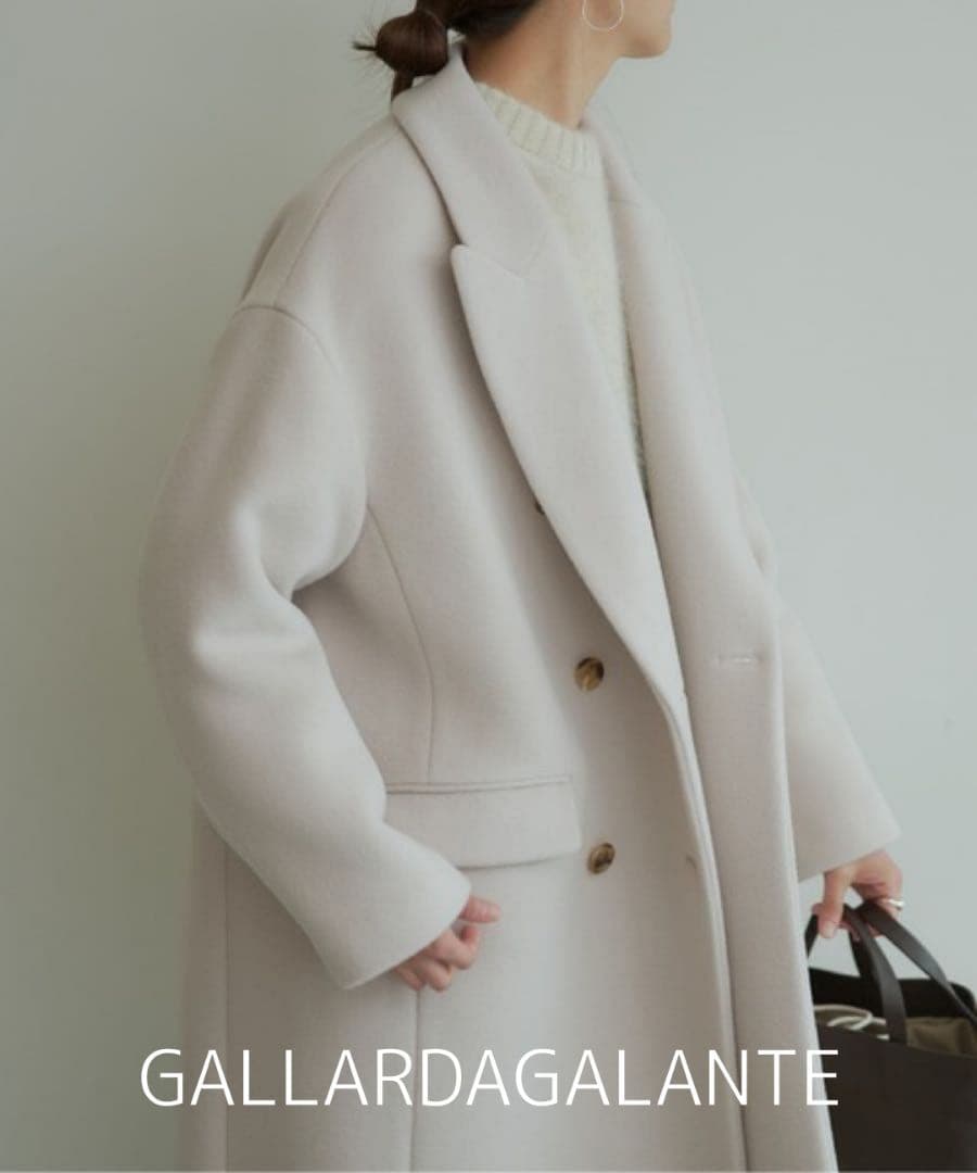 GALLARDAGALANTE 大草直子コラボ クラシックロングチェスターコート