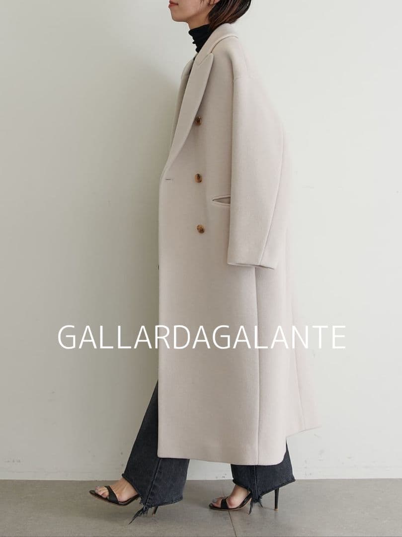 GALLARDAGALANTE 大草直子コラボ クラシックロングチェスターコート
