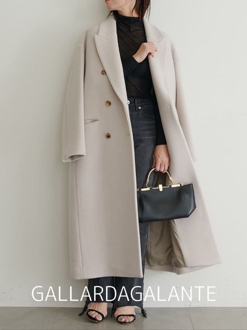 GALLARDAGALANTE 大草直子コラボ クラシックロングチェスターコート