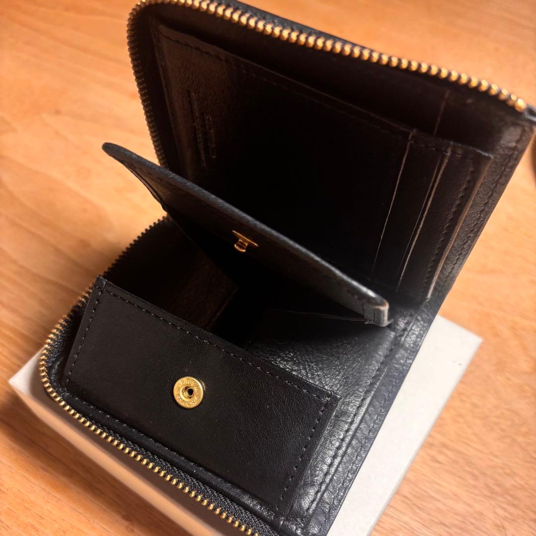 【栃木レザー】SLOW&CO ブラック　財布