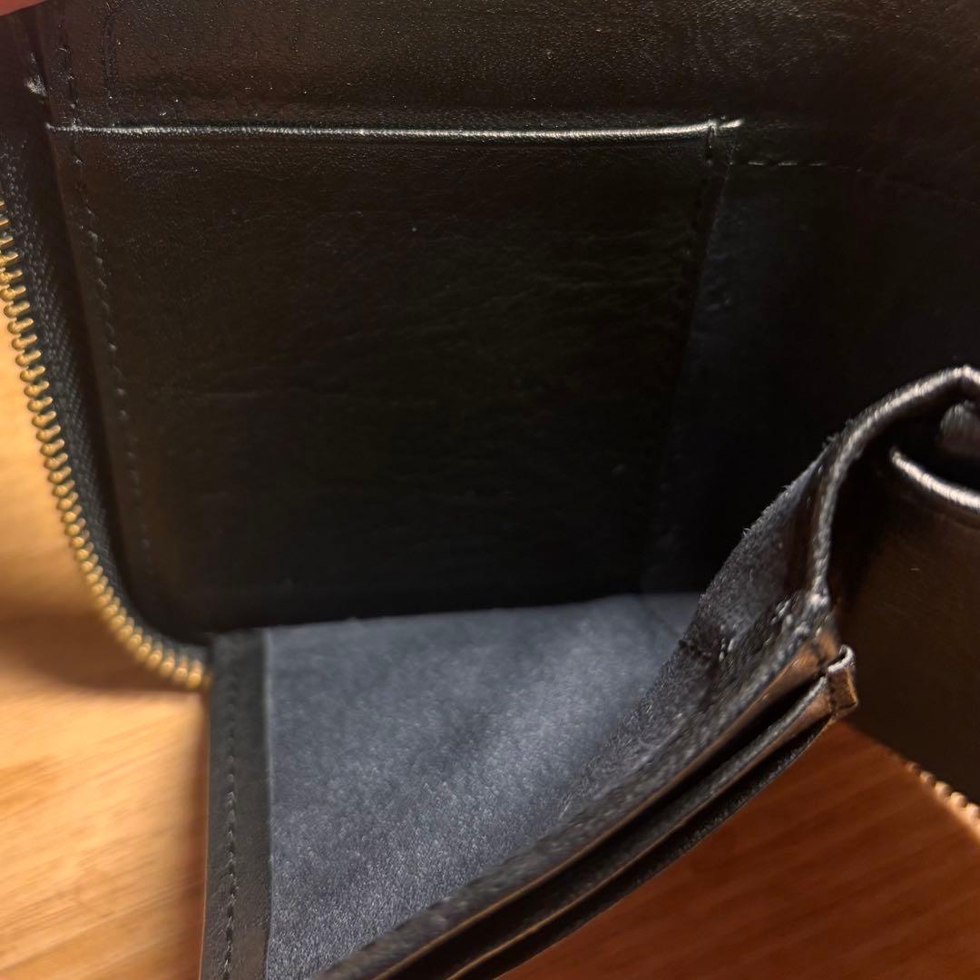 【栃木レザー】SLOW&CO ブラック　財布