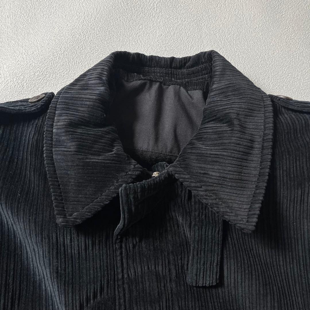 A.P.C. ブラックコーデュロイ　フライトジャケット　1