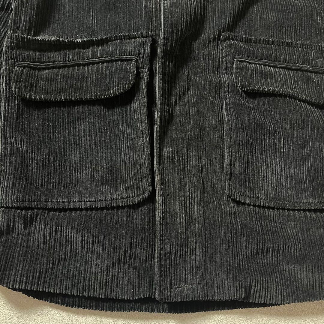 A.P.C. ブラックコーデュロイ　フライトジャケット　1