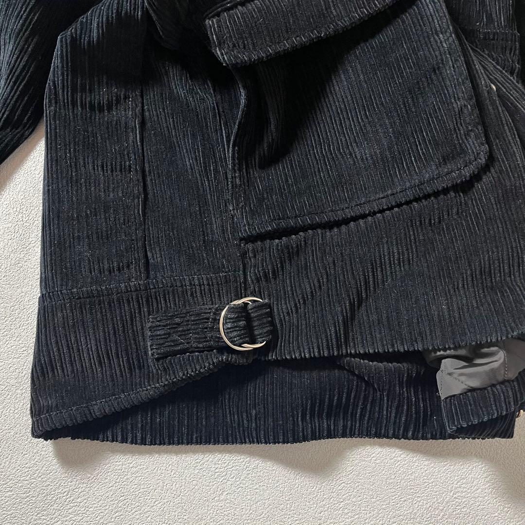 A.P.C. ブラックコーデュロイ　フライトジャケット　1