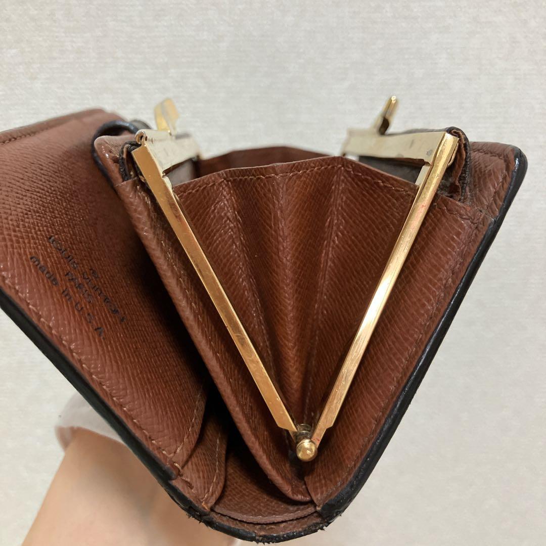 ✨美品✨　ルイヴィトン ポルトモネ ビエ ヴィエノワ 財布 がま口　二つ折り