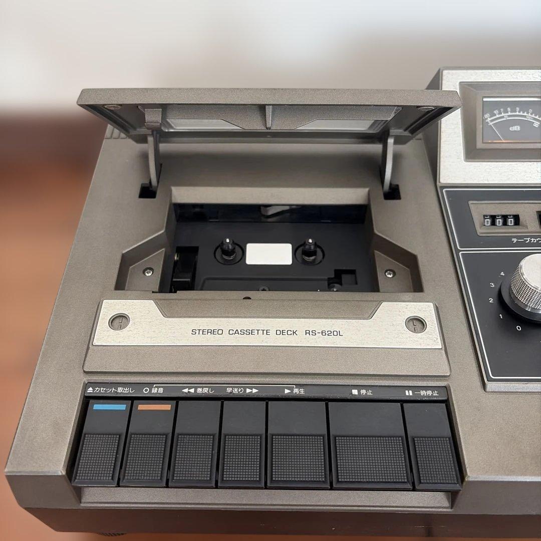 Technics テクニクス RS-620L ステレオカセットデッキ 稼働品