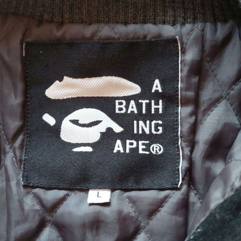 【最終価格】A BATHING APE × NEIGHBORHOOD スタジャン