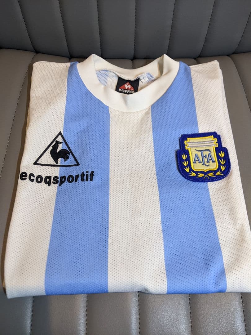 アルゼンチン代表 マラドーナ 1986年 復刻モデル ル・コック