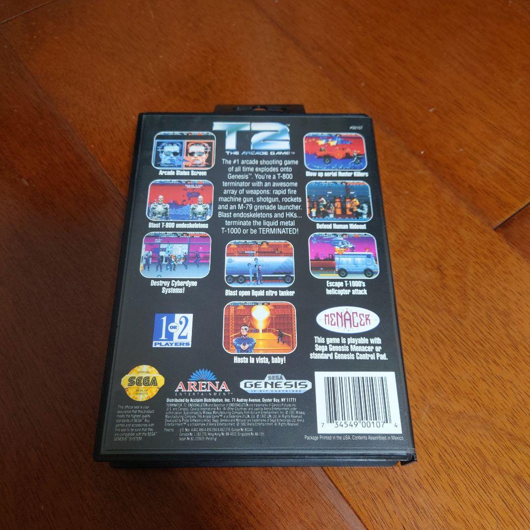 メガドライブソフト海外版、T2