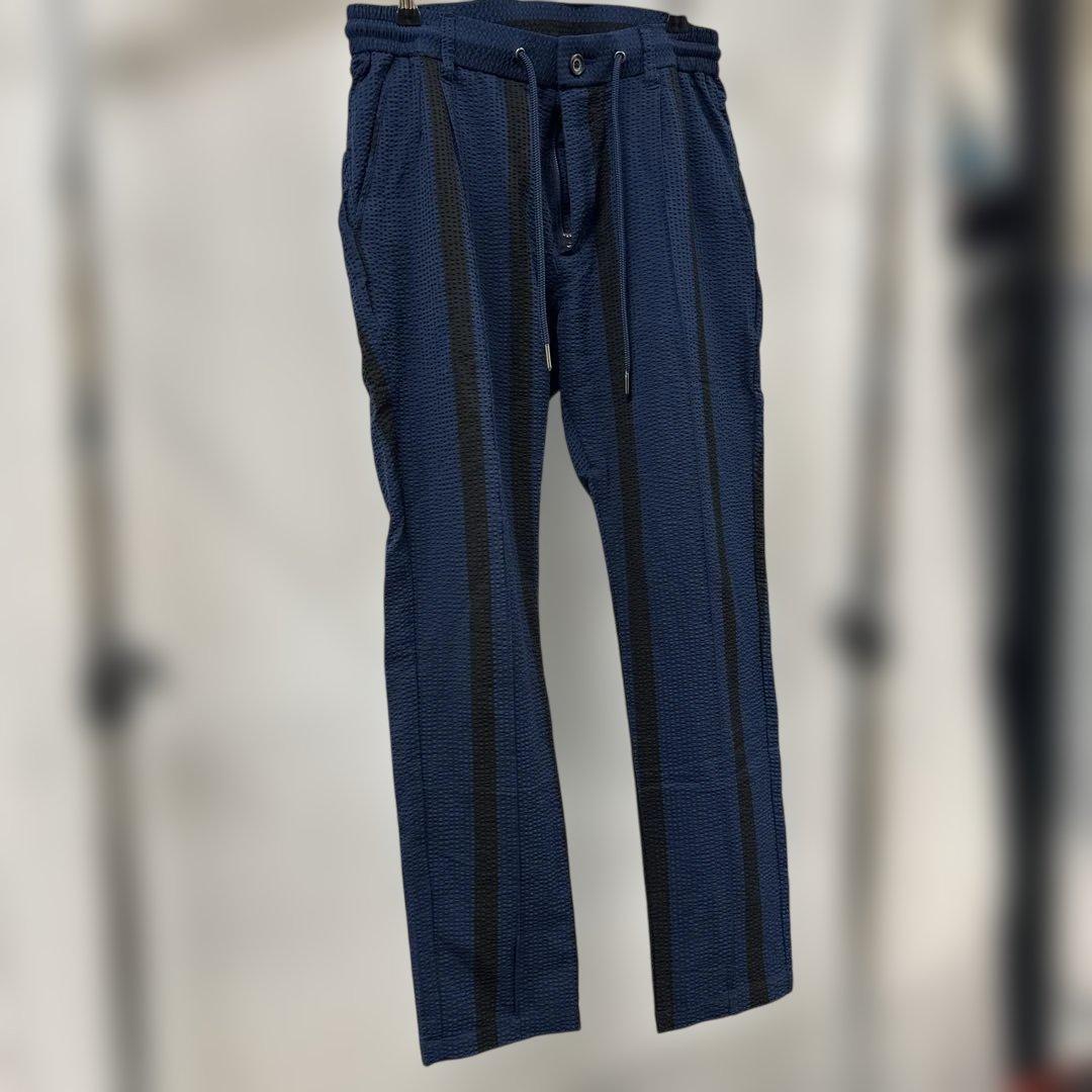 ウノピュウノウグァーレトレ テーラードジャケットズボン　太ストライプ Y260