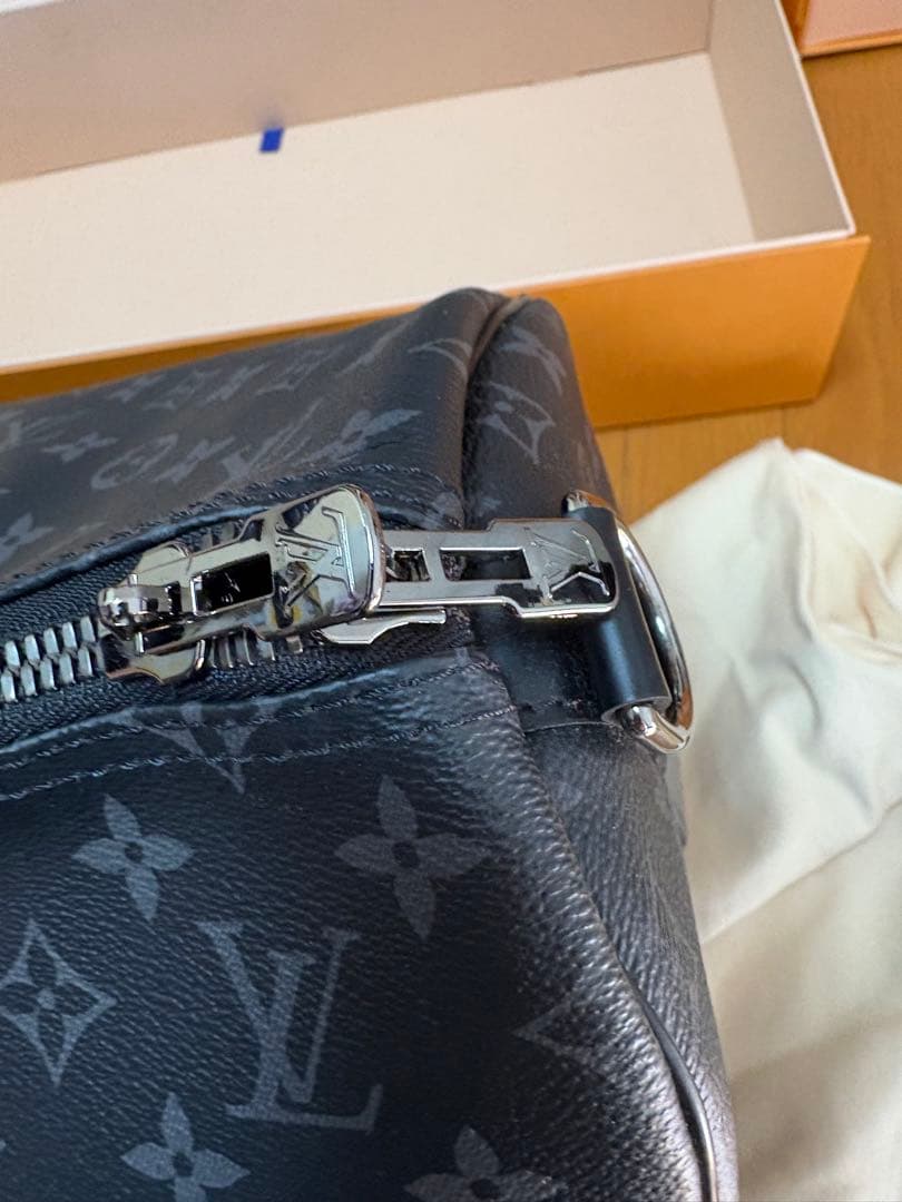 美品　ルイヴィトン　ＬＶ モノグラム・エクリプス キーポルバンドリエール55