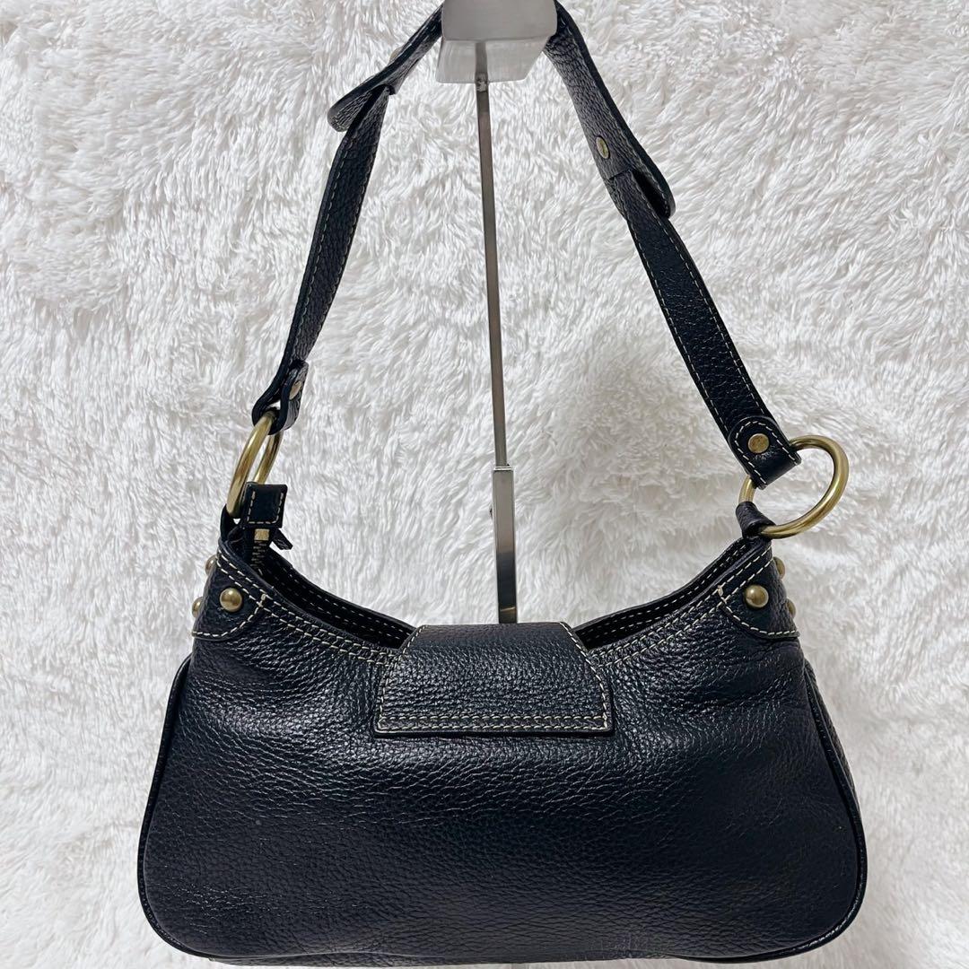 希少 Y2K 本革 ゴールド金具 アーカイブワンショルダーバッグ