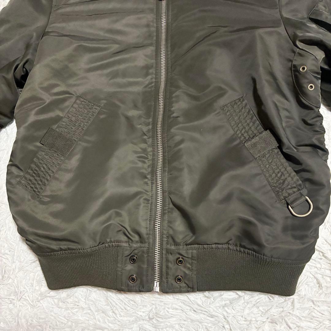 美品【DIESEL】ディーゼル MA-1 ボンバージャケット S