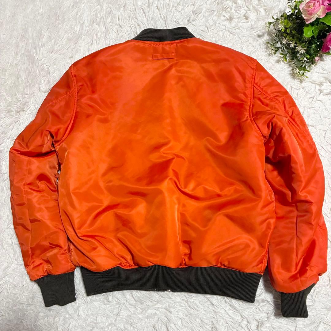 美品【DIESEL】ディーゼル MA-1 ボンバージャケット S