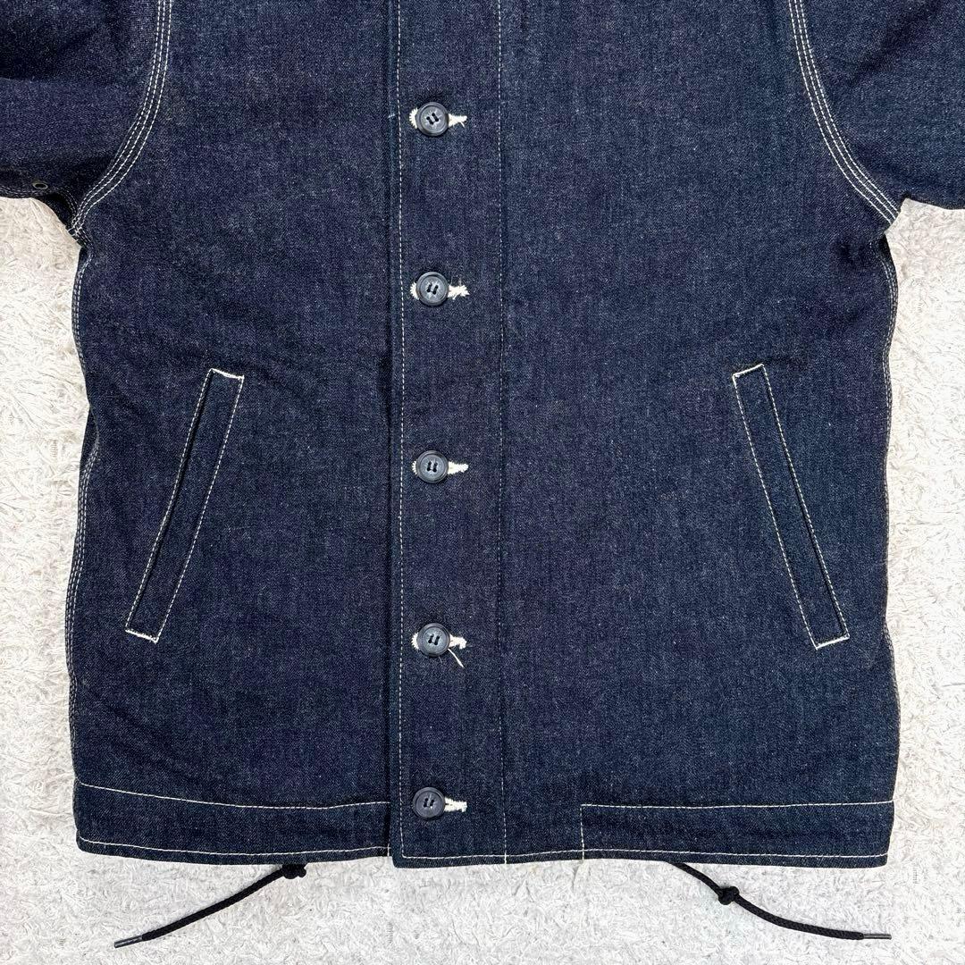 ✨希少・DENIME別注✨ヒューストン　フレンチデッキジャケット　ボア　アルパカ