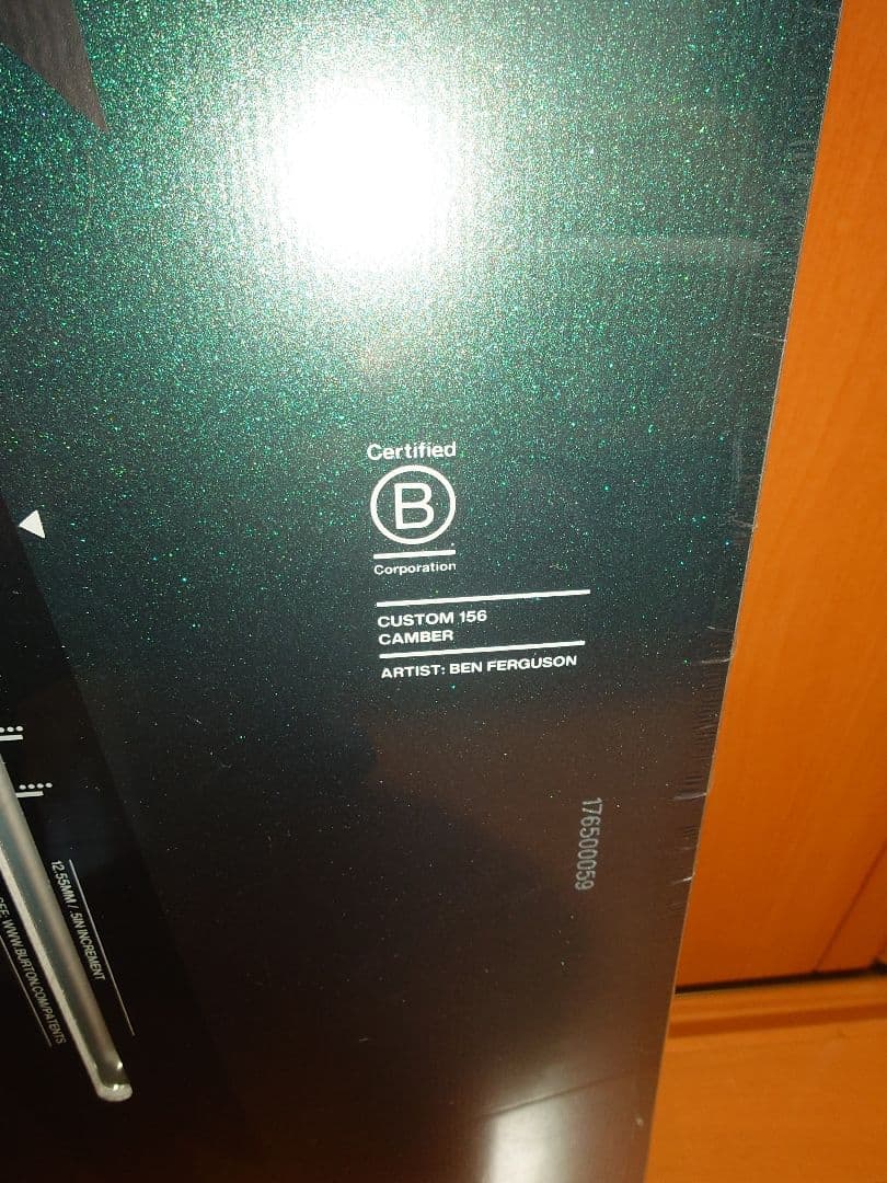 Burton CUSTOM 30周年記念レイトモデル156　ベン、ファンガーソン