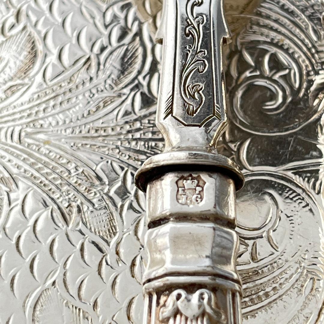 【John Gough】 キングスパターンのナイフ/フォーク 豪奢！！