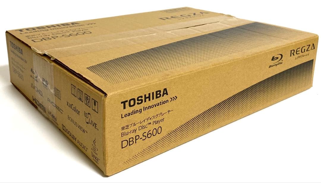 未使用 TOSHIBA 東芝 DBP-S600 ブルーレイプレイヤー BD