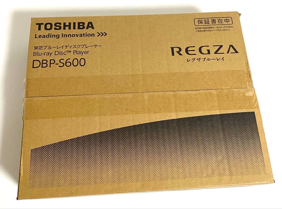 未使用 TOSHIBA 東芝 DBP-S600 ブルーレイプレイヤー BD