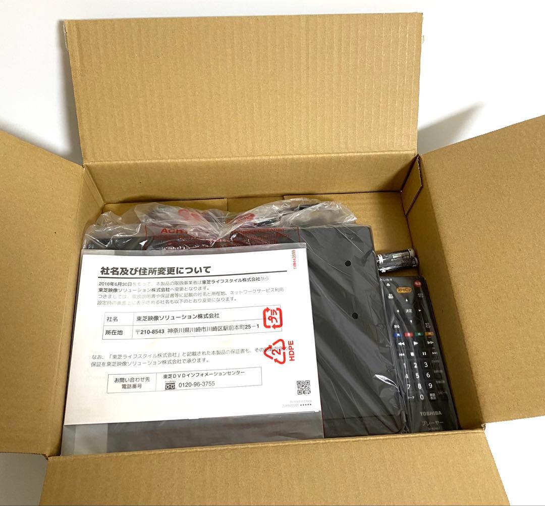 未使用 TOSHIBA 東芝 DBP-S600 ブルーレイプレイヤー BD