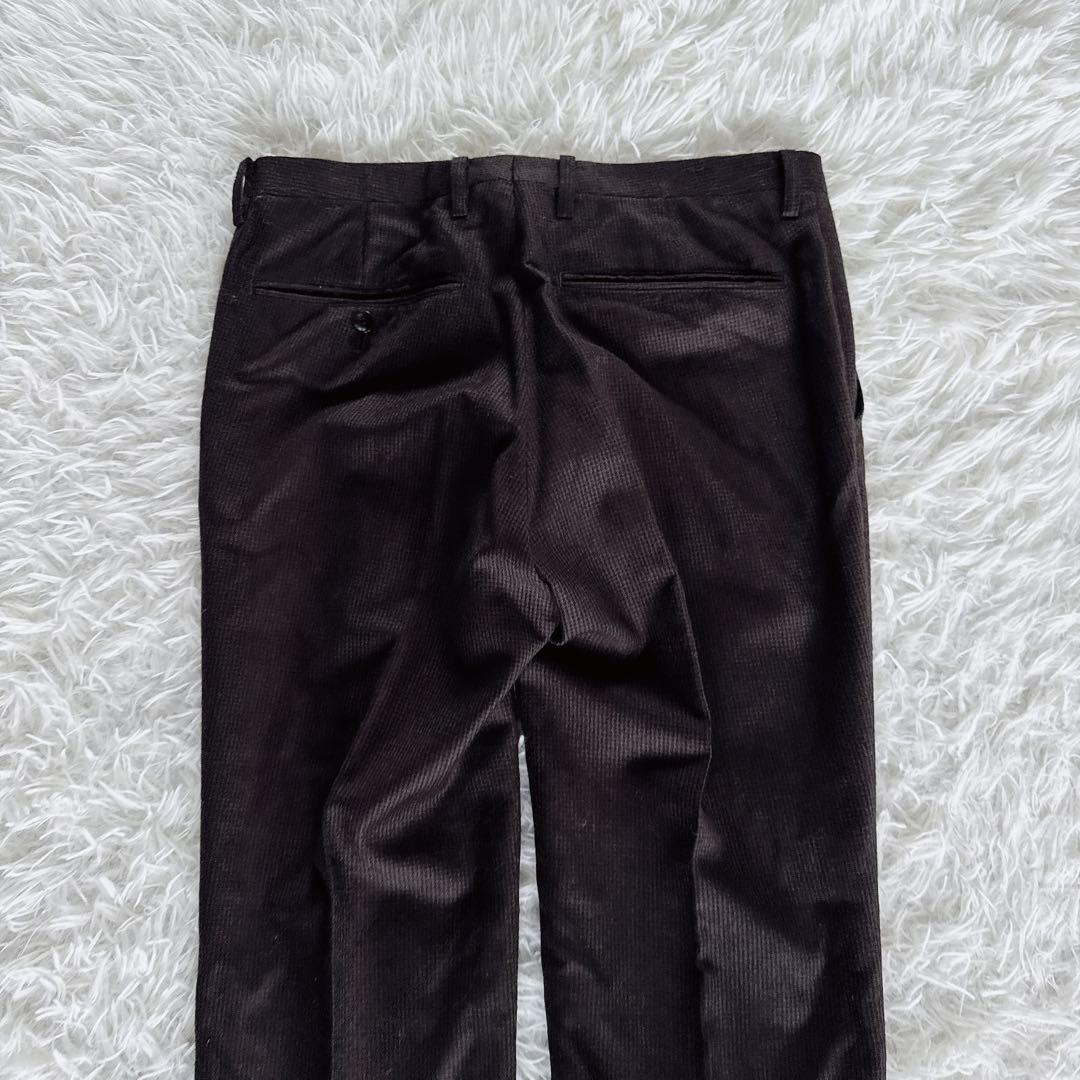 【スーツセレクト】スリーピース スーツ ブラウン 千鳥柄 Y4サイズ