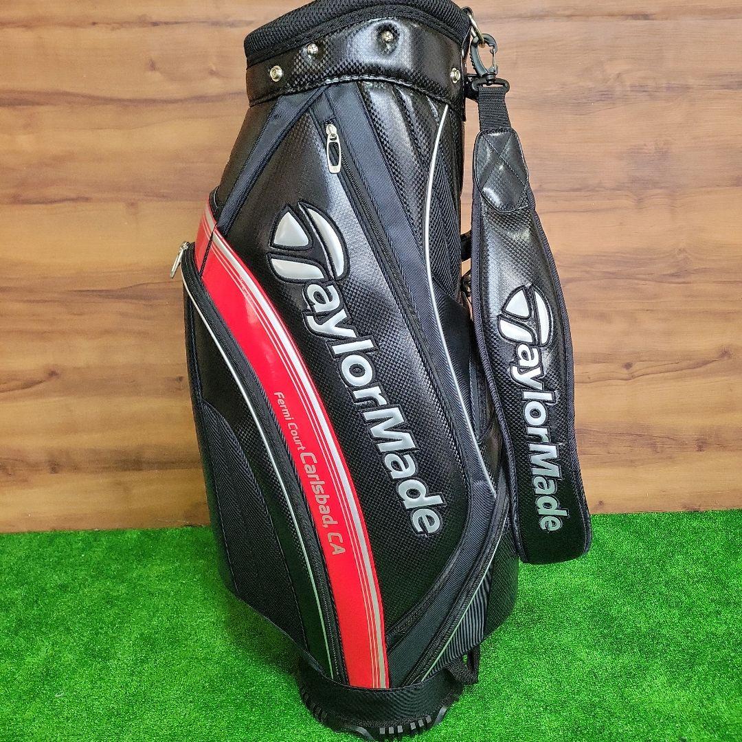 TaylorMade テーラーメイド ゴルフキャディバッグ ブラック 9.5型