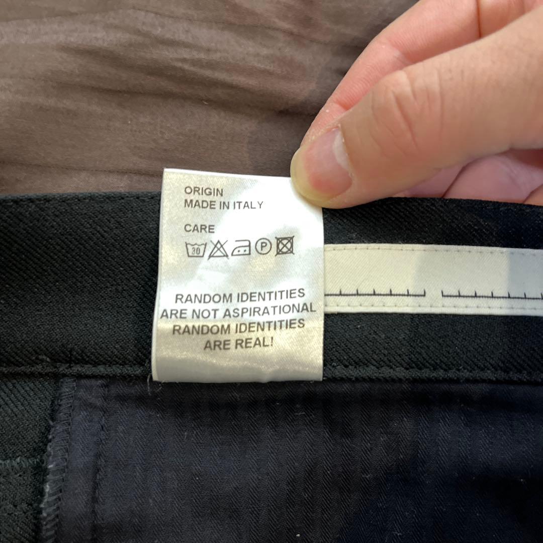 RANDOM IDENTITIES SW-35 ラインスラックス トラウザー
