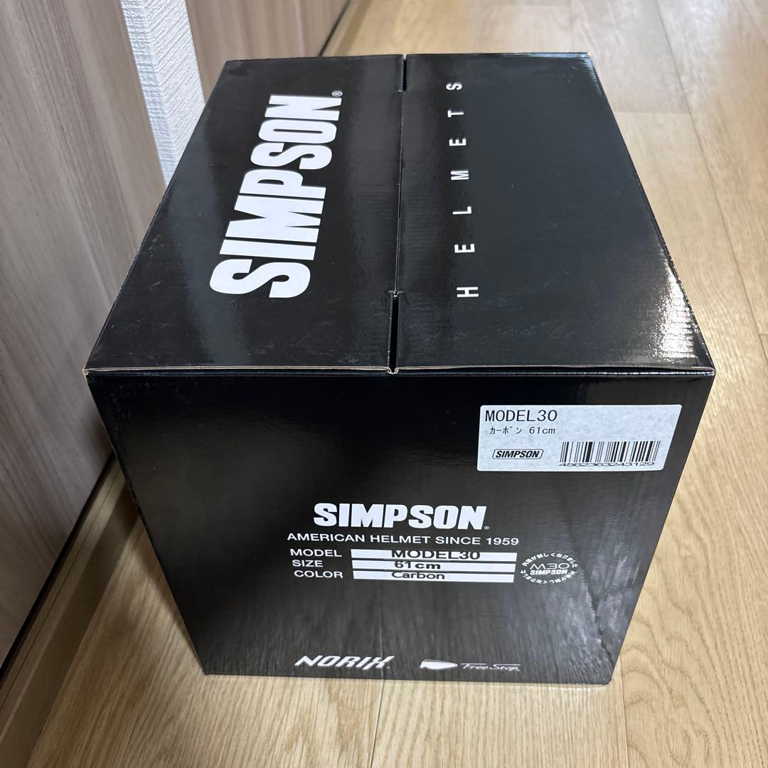 試着のみ　SIMPSON シンプソン　M30 カーボン　61cm