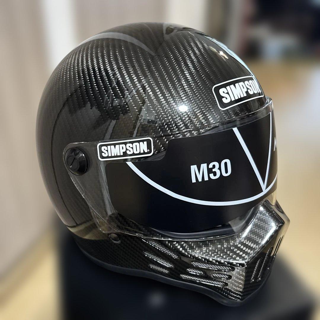 試着のみ　SIMPSON シンプソン　M30 カーボン　61cm