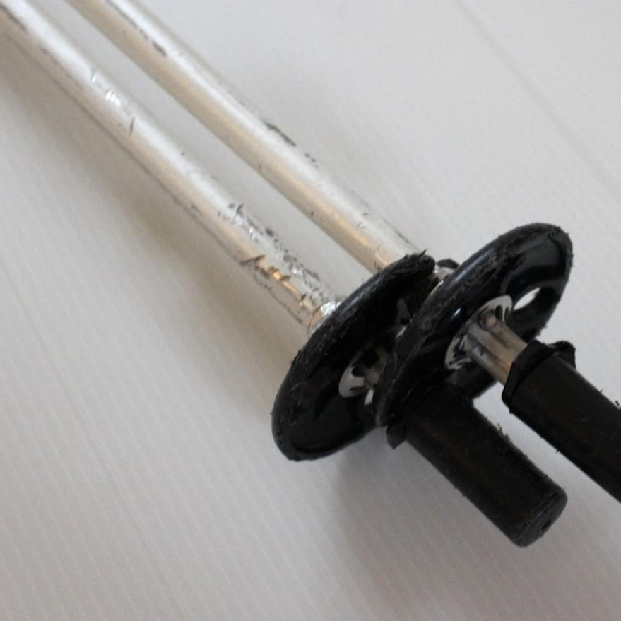 Heat★メンズスキー板&ストックセット ビンティング付き約158cm