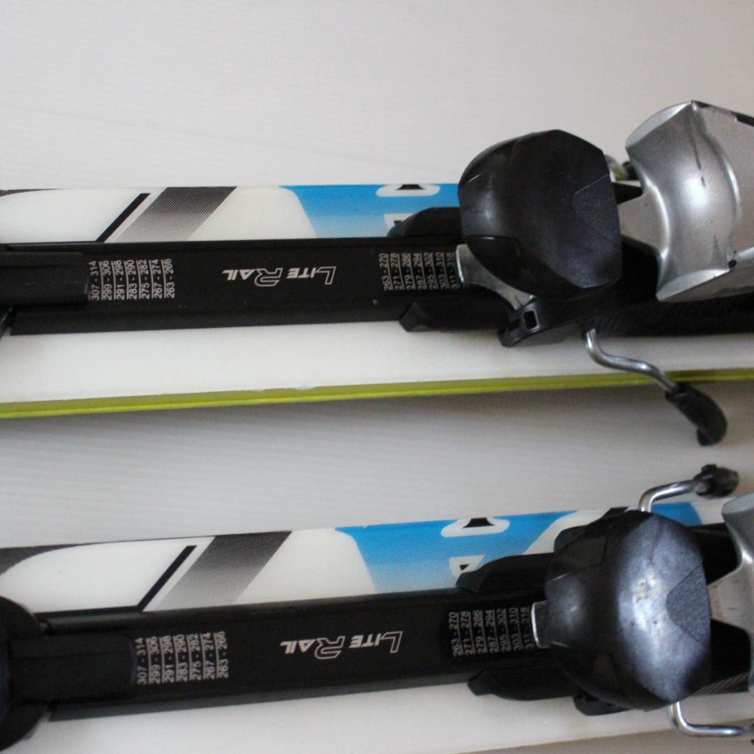 Heat★メンズスキー板&ストックセット ビンティング付き約158cm