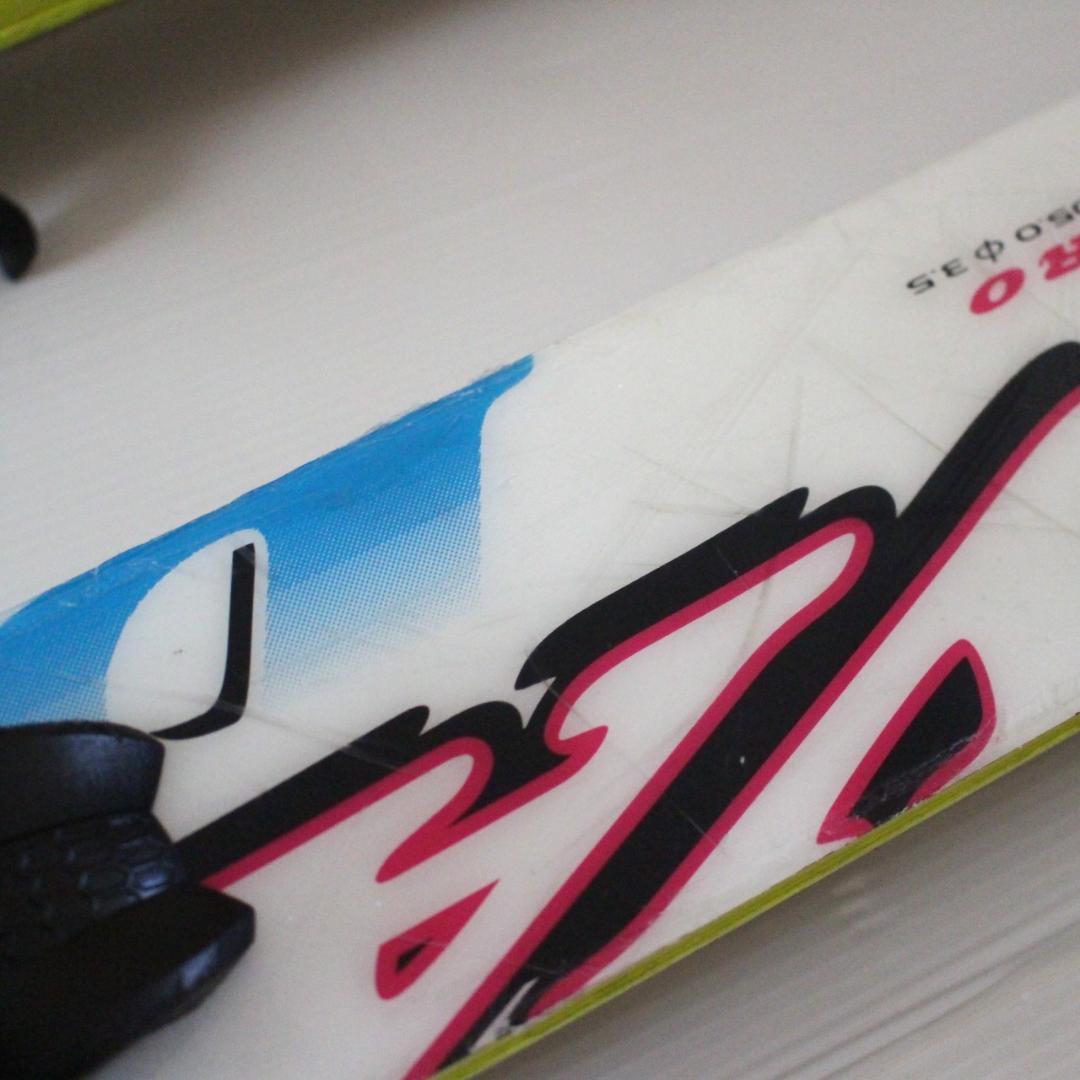 Heat★メンズスキー板&ストックセット ビンティング付き約158cm