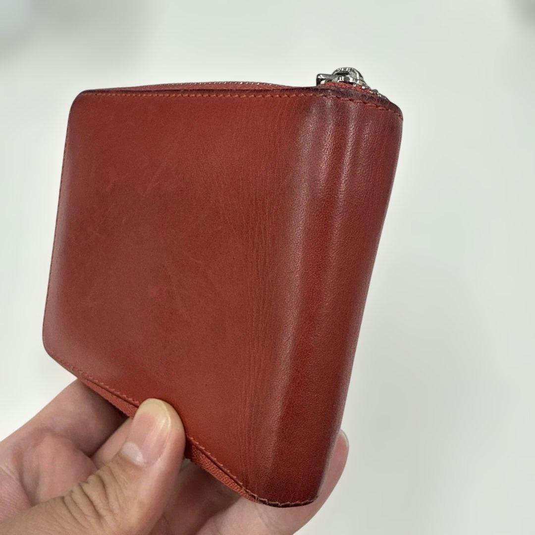 LOEWE アナグラム ラウンドジップ 二つ折り財布