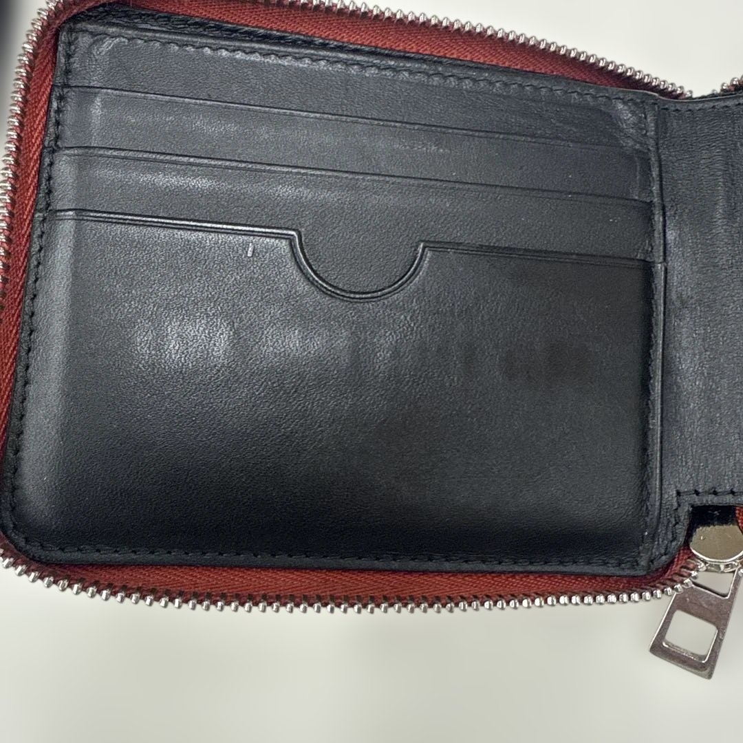 LOEWE アナグラム ラウンドジップ 二つ折り財布