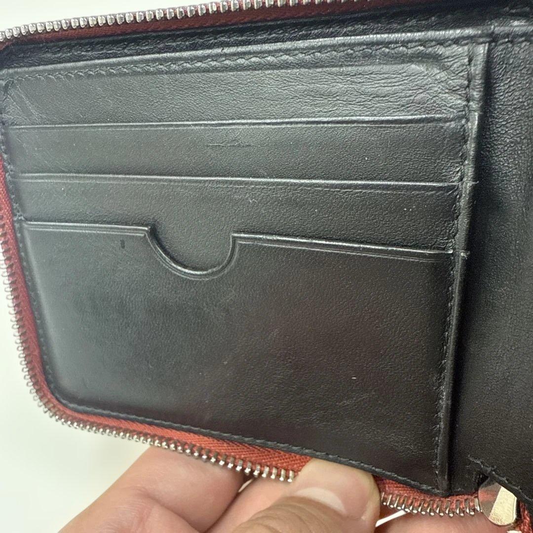 LOEWE アナグラム ラウンドジップ 二つ折り財布