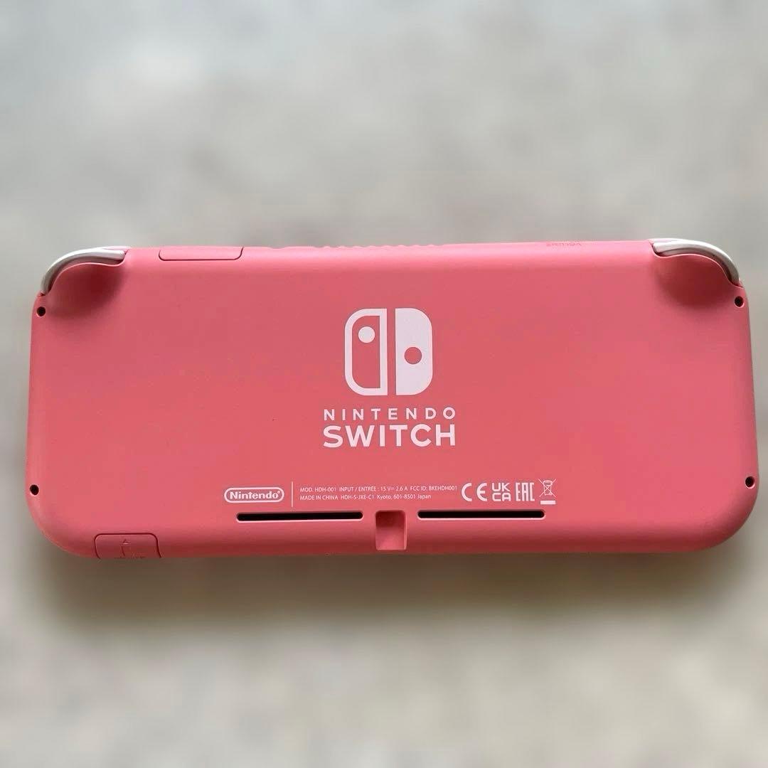 Nintendo Switch Lite コーラル　2024年製　フィルム付き