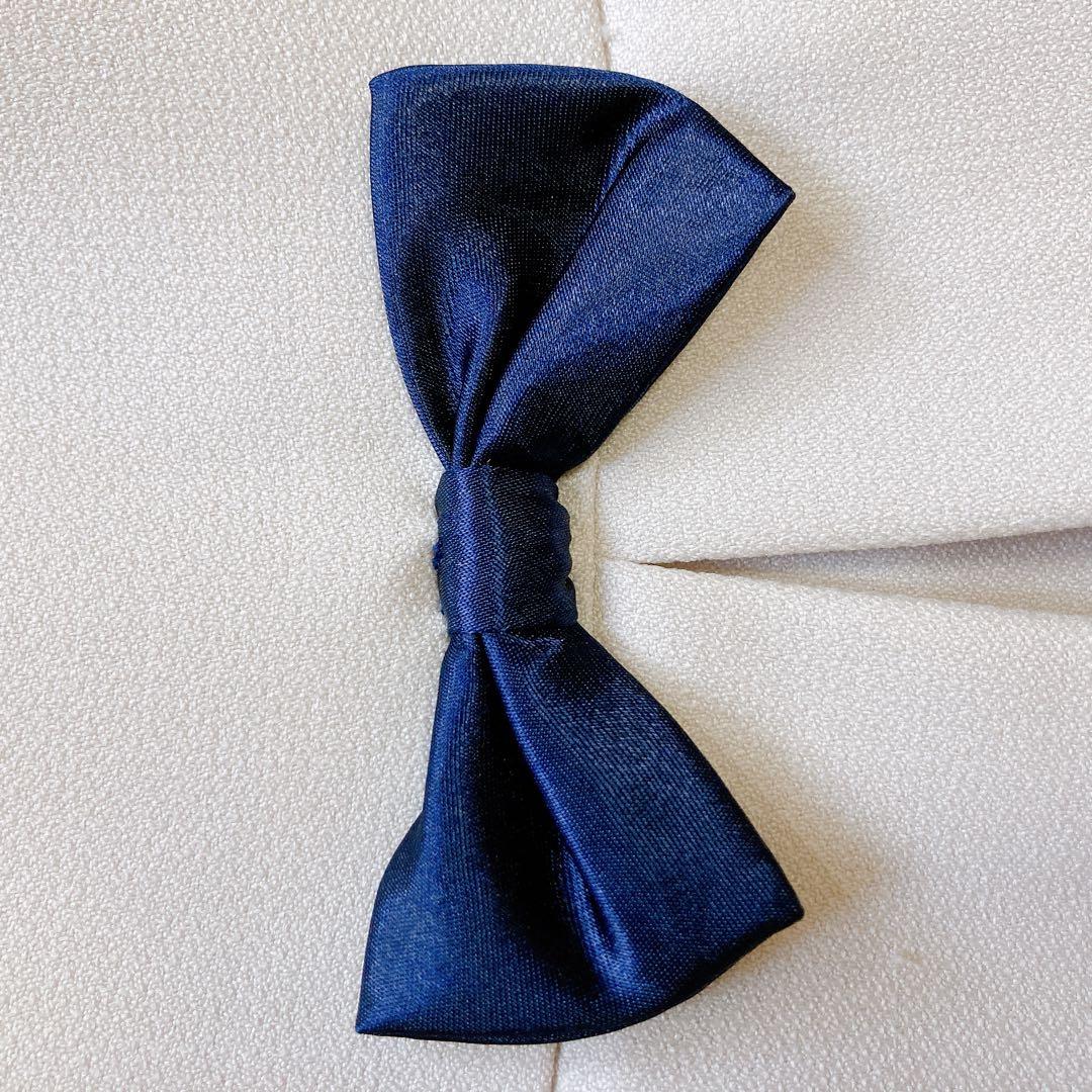 110size ベージュ×ネイビー セレモニー 入学 卒園 フォーマル 式典