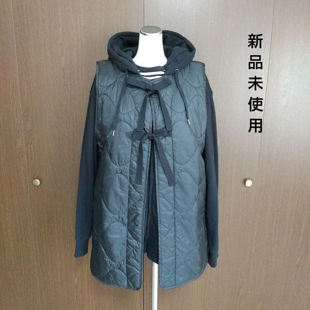 新品未使用BEAMSBOYビームスボーイリップサーモライナーベストブラック