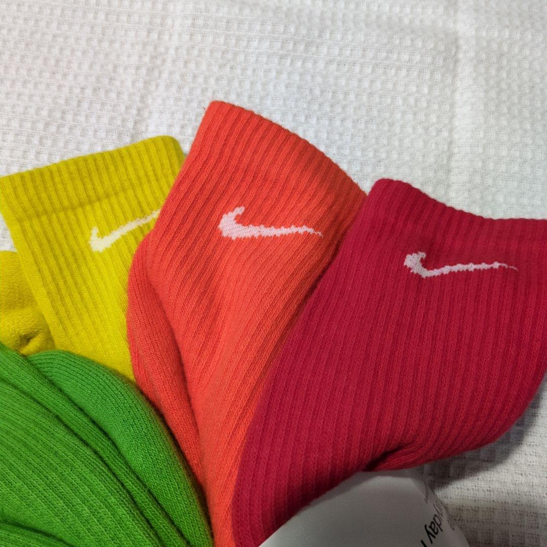 Nike ソックス 6足セット カラー多彩 ナイキ