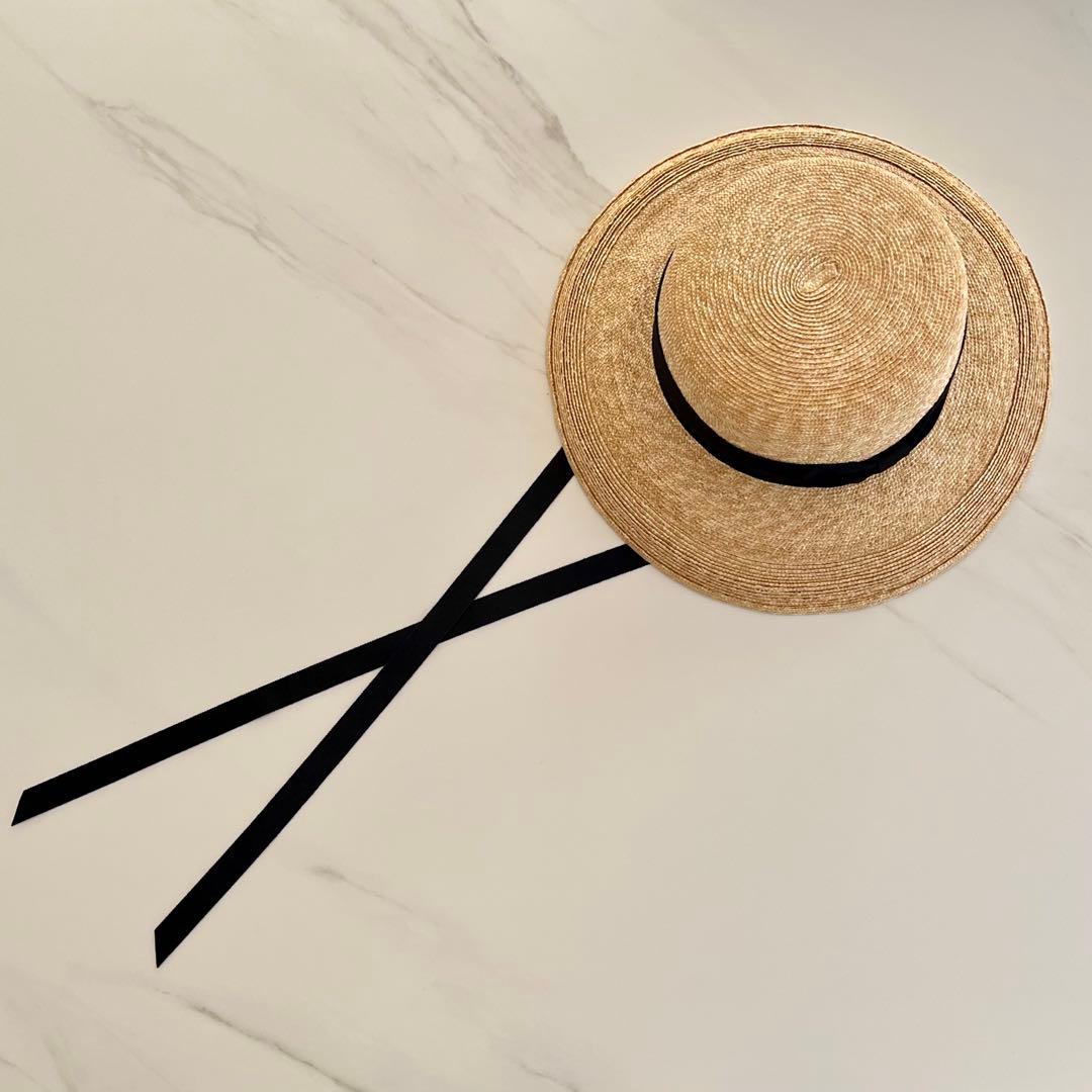 最終価格 美品 Nine Tailor Treat Hat ストローハット