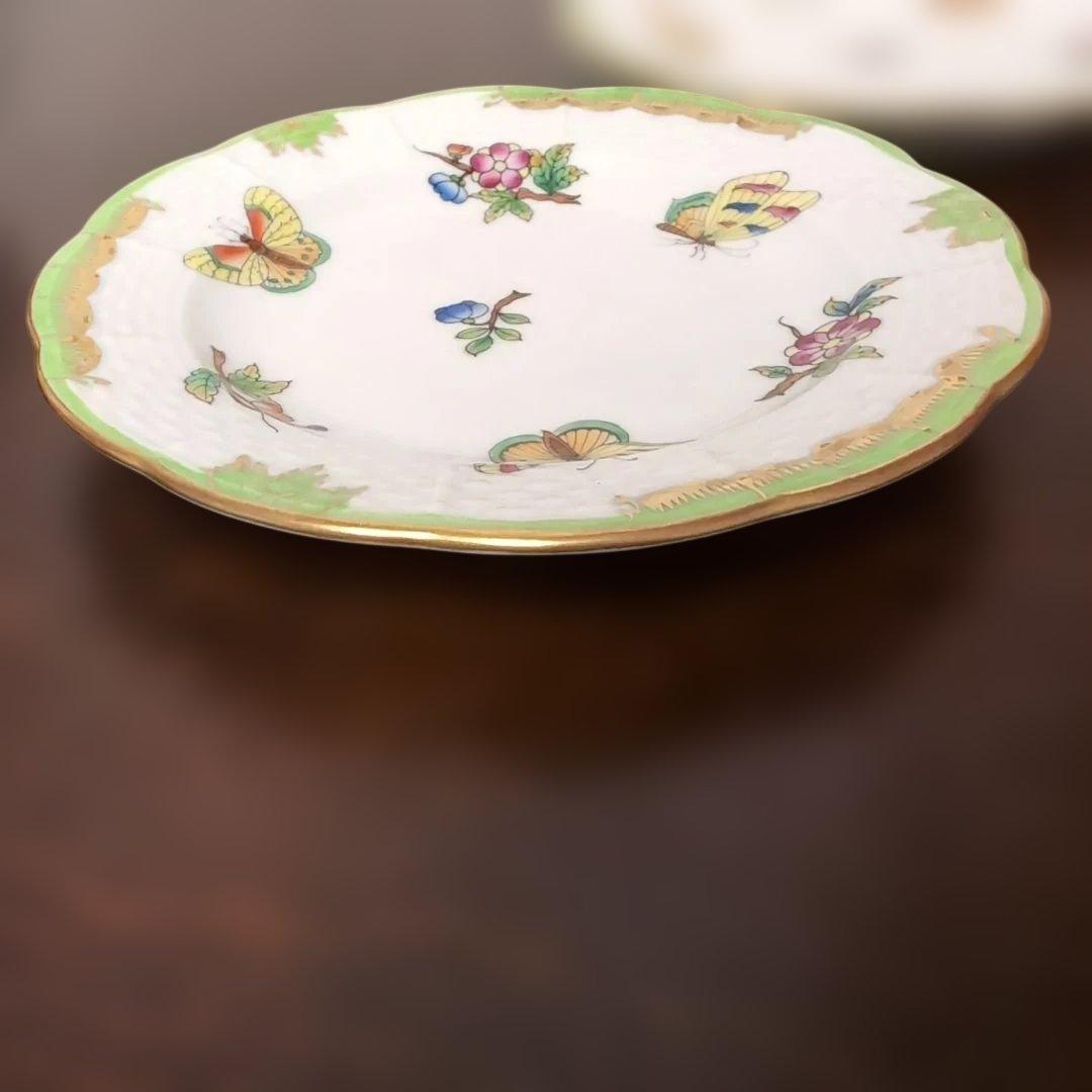 ヘレンド　ヴィクトリアブーケ　小皿　2枚　ハンガリー