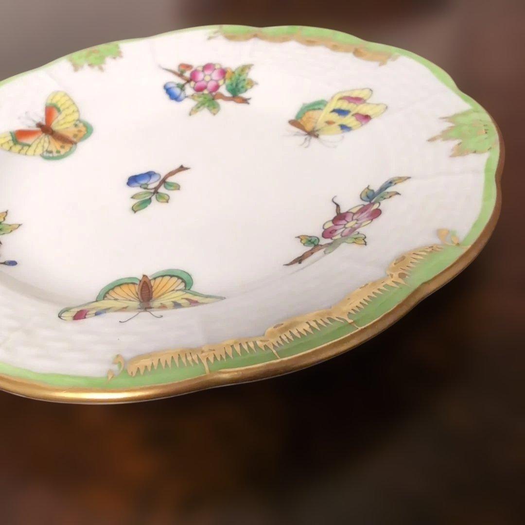 ヘレンド　ヴィクトリアブーケ　小皿　2枚　ハンガリー