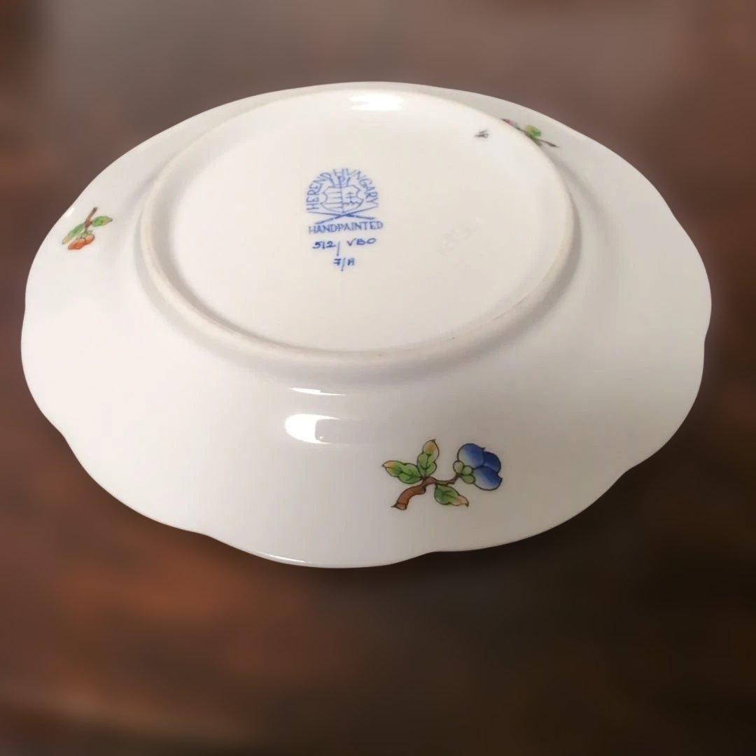 ヘレンド　ヴィクトリアブーケ　小皿　2枚　ハンガリー